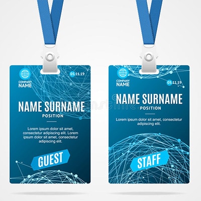 id kortti kuvalla ja omalla tekstillä